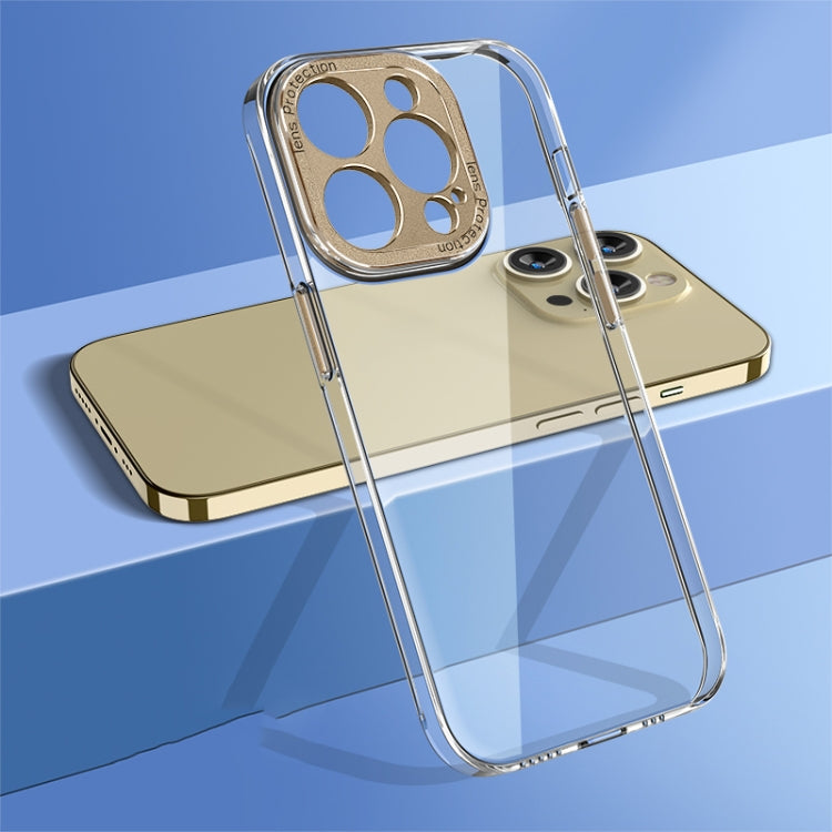 For iPhone 14 Pro wlons Crystal Clear Fine Hole Phone Case