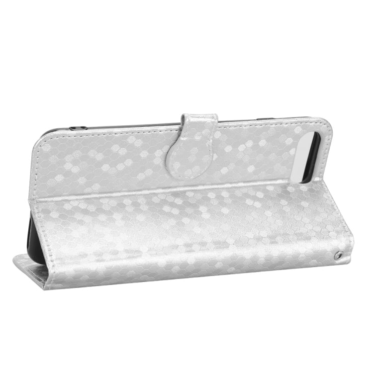 For iPhone 7 Plus / 8 Plus Honeycomb Dot Texture Leather Phone Case