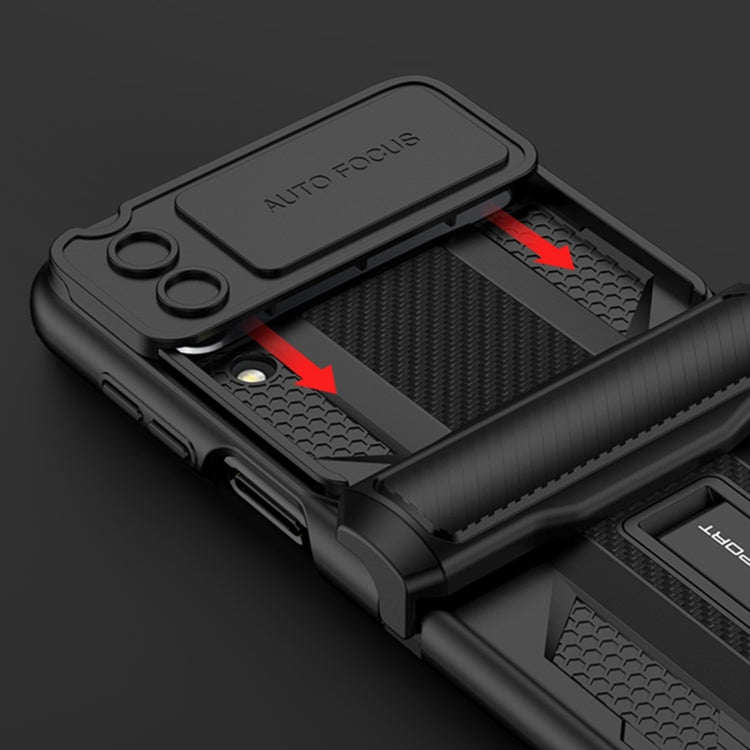 For Samsung Galaxy Z Flip4 GKK Magnetic Fold Armor Shockproof Protective Phone Case