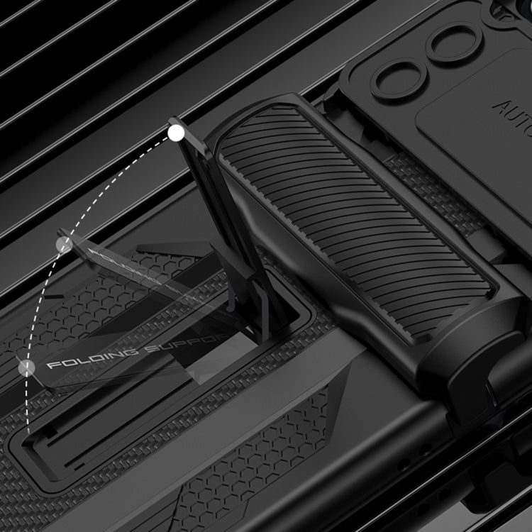 For Samsung Galaxy Z Flip4 GKK Magnetic Fold Armor Shockproof Protective Phone Case