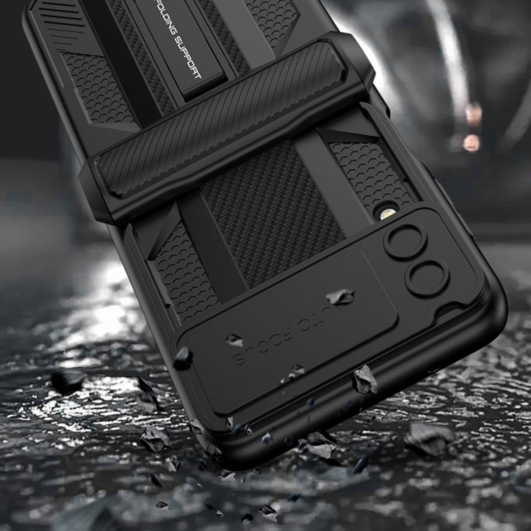 For Samsung Galaxy Z Flip4 GKK Magnetic Fold Armor Shockproof Protective Phone Case