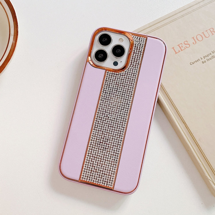 For iPhone 14 Pro Electroplating Diamond Protective Phone Case