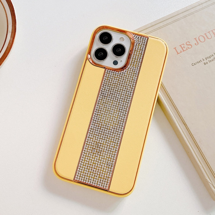 For iPhone 12 Pro Max Electroplating Diamond Protective Phone Case
