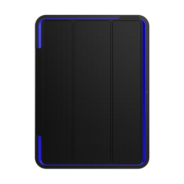 For iPad Pro 9.7 TPU + PC + PU Leather Case with Three-folding Holder & Sleep / Wake-up Function