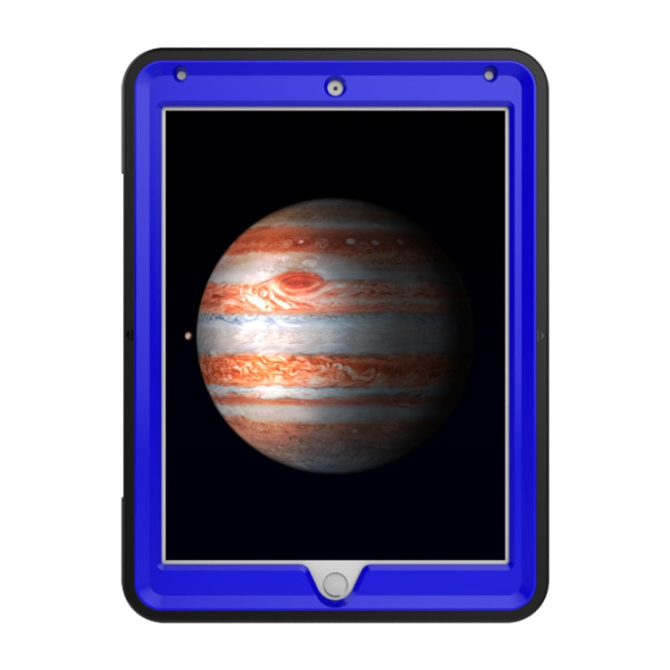 For iPad Pro 9.7 TPU + PC + PU Leather Case with Three-folding Holder & Sleep / Wake-up Function