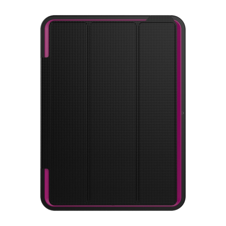 For iPad Pro 9.7 TPU + PC + PU Leather Case with Three-folding Holder & Sleep / Wake-up Function
