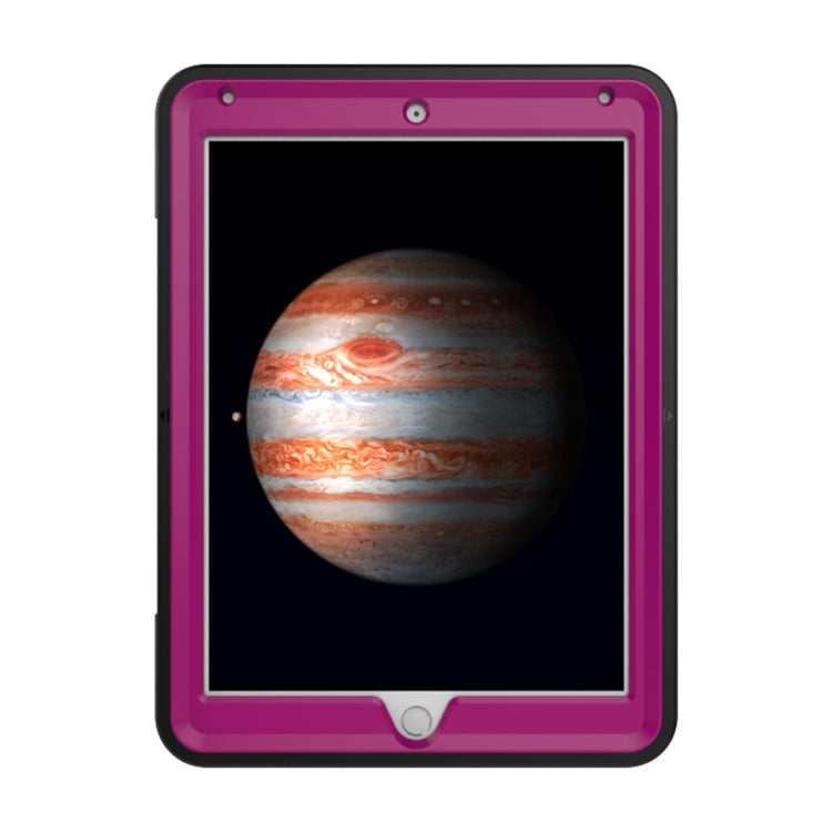 For iPad Pro 9.7 TPU + PC + PU Leather Case with Three-folding Holder & Sleep / Wake-up Function