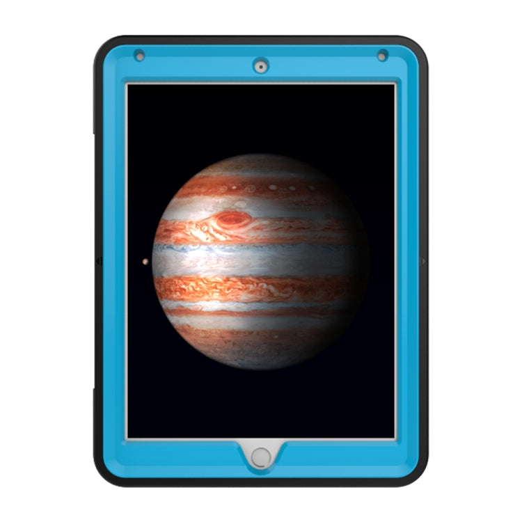 For iPad Pro 9.7 TPU + PC + PU Leather Case with Three-folding Holder & Sleep / Wake-up Function