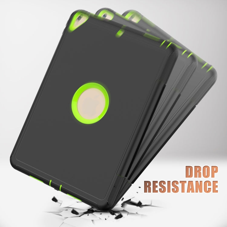 For iPad Air 3 TPU + PC + PU Leather Case with Three-folding Holder & Sleep / Wake-up Function