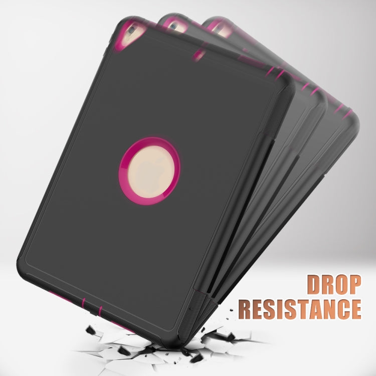 For iPad Air 3 TPU + PC + PU Leather Case with Three-folding Holder & Sleep / Wake-up Function