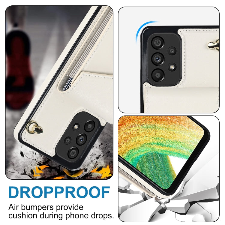 For Samsung Galaxy A33 5G Ring Holder RFID Card Slot Phone Case