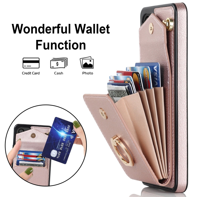 For Samsung Galaxy A33 5G Ring Holder RFID Card Slot Phone Case