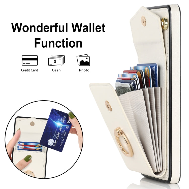 For Samsung Galaxy A71 5G Ring Holder RFID Card Slot Phone Case