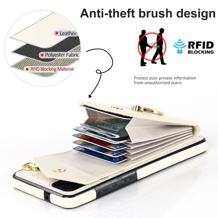 For Samsung Galaxy S20 Ring Holder RFID Card Slot Phone Case