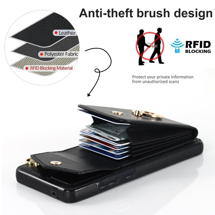 For Samsung Galaxy S20 Ultra Ring Holder RFID Card Slot Phone Case