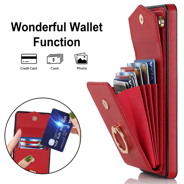 For Samsung Galaxy S20 Ultra Ring Holder RFID Card Slot Phone Case