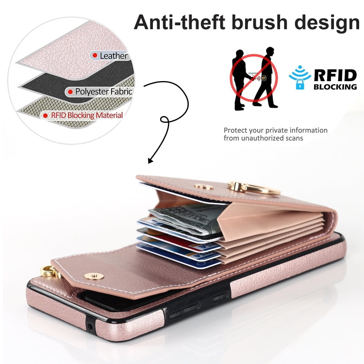 For Samsung Galaxy S20 Ultra Ring Holder RFID Card Slot Phone Case