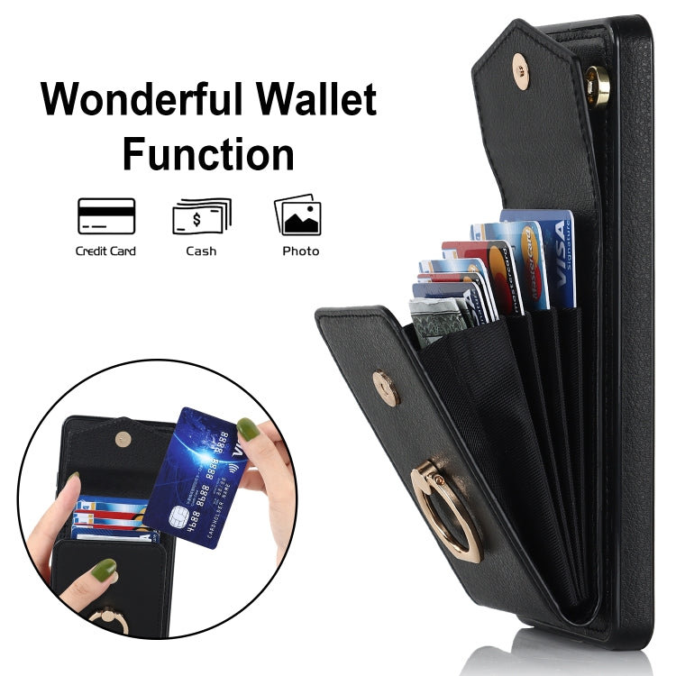 For Samsung Galaxy S20 FE Ring Holder RFID Card Slot Phone Case