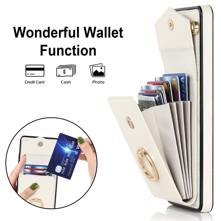 For Samsung Galaxy S20 FE Ring Holder RFID Card Slot Phone Case