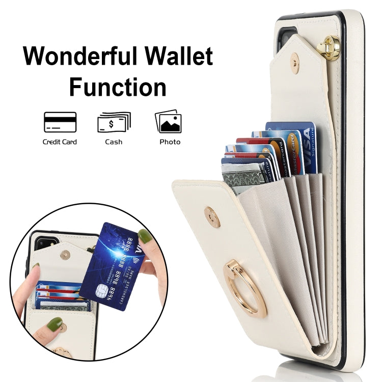 For Samsung Galaxy S20+ Ring Holder RFID Card Slot Phone Case