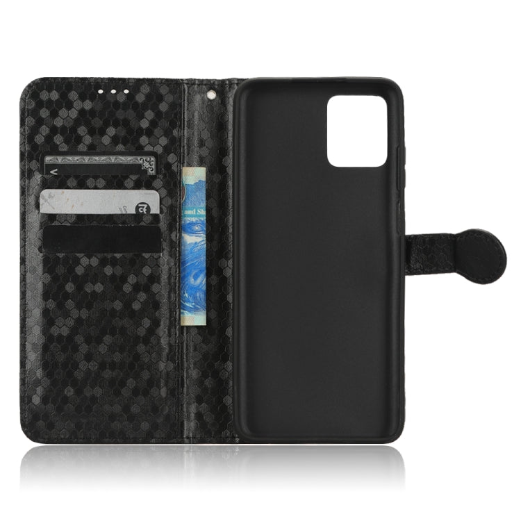 For Motorola Moto G32 Honeycomb Dot Texture Leather Phone Case