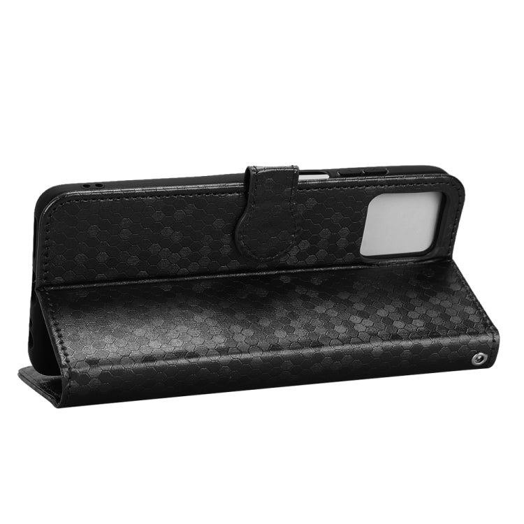 For Motorola Moto G32 Honeycomb Dot Texture Leather Phone Case