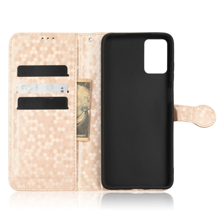 For Motorola Moto E22 4G / E22i 4G Honeycomb Dot Texture Leather Phone Case