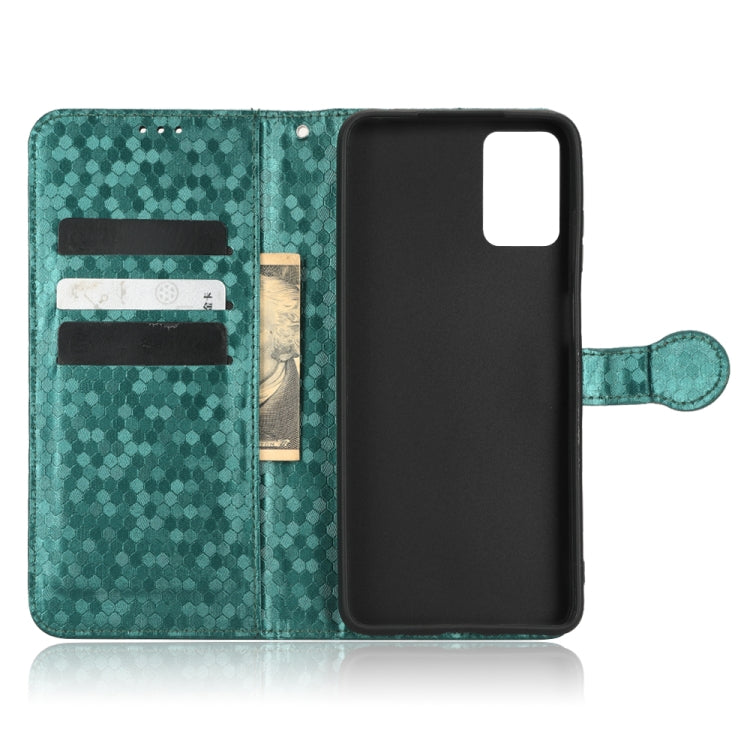 For Motorola Moto E22 4G / E22i 4G Honeycomb Dot Texture Leather Phone Case