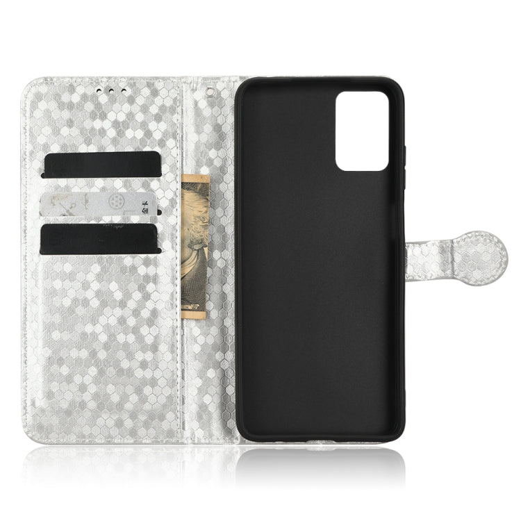 For Motorola Moto E22 4G / E22i 4G Honeycomb Dot Texture Leather Phone Case