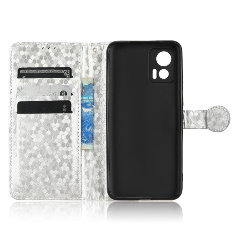 For Motorola Moto Edge 30 Lite Honeycomb Dot Texture Leather Phone Case