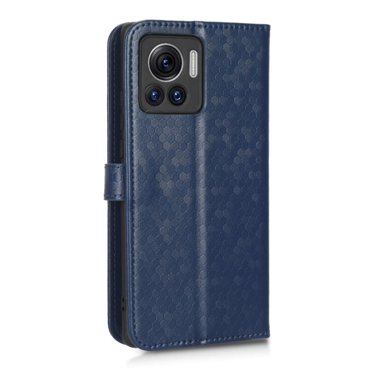 For Motorola Moto Edge 30 Ultra / Moto X30 Pro Honeycomb Dot Texture Leather Phone Case