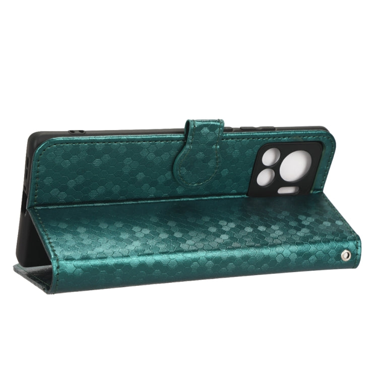For Motorola Moto Edge 30 Ultra / Moto X30 Pro Honeycomb Dot Texture Leather Phone Case