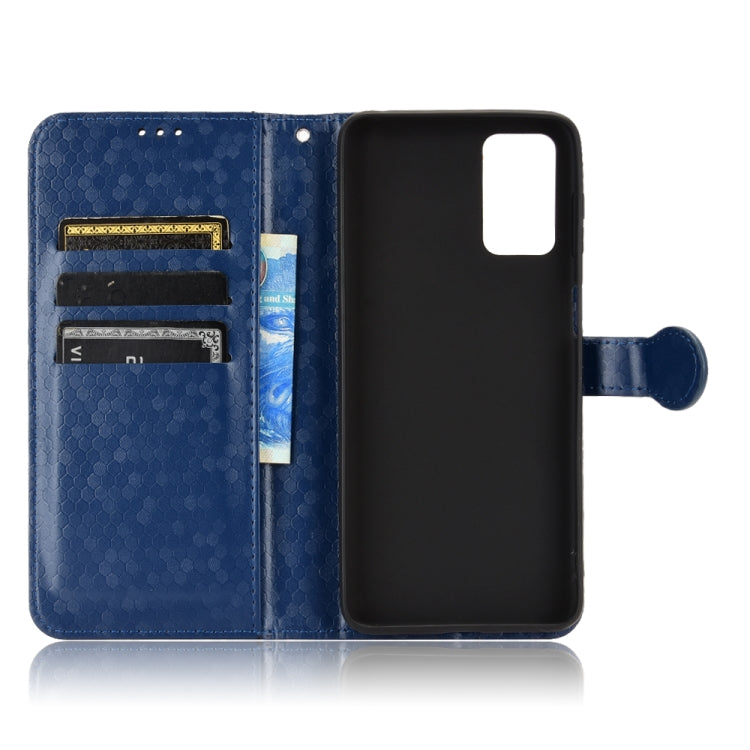 For Motorola Moto G42 Honeycomb Dot Texture Leather Phone Case