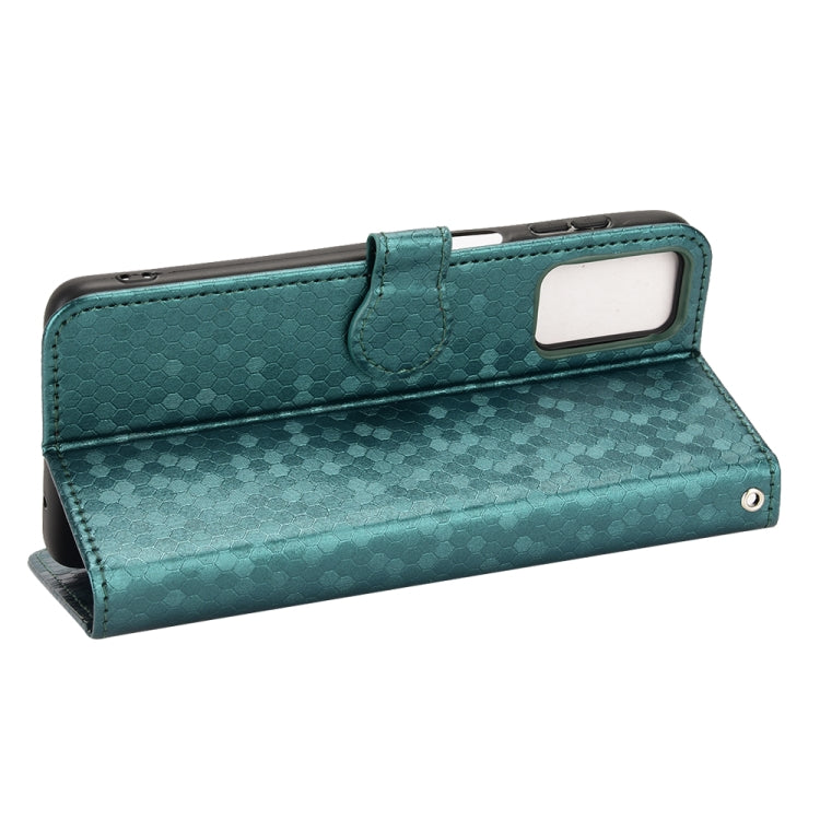 For Motorola Moto G42 Honeycomb Dot Texture Leather Phone Case