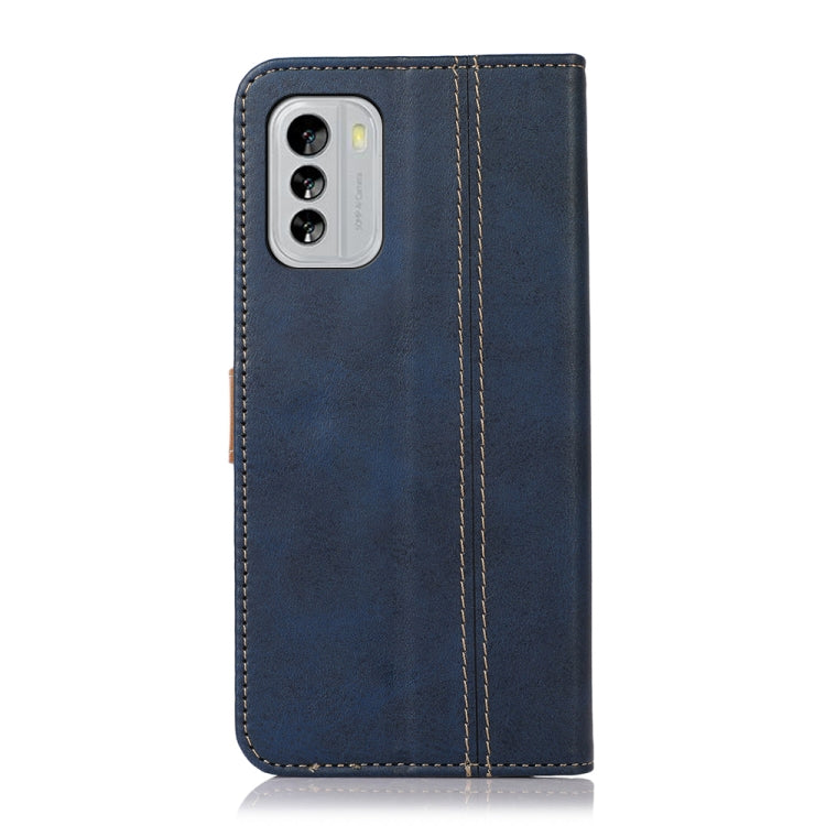 For Nokia G60 5G Stitching Thread Calf Texture Leather Phone Case