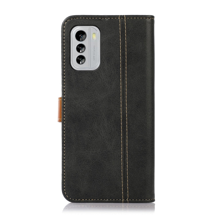 For Nokia G60 5G Stitching Thread Calf Texture Leather Phone Case
