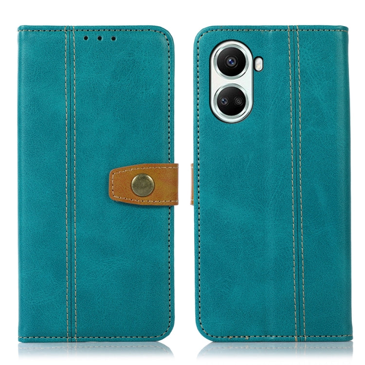 For Huawei nova 10 SE 4G Stitching Thread Calf Texture Leather Phone Case