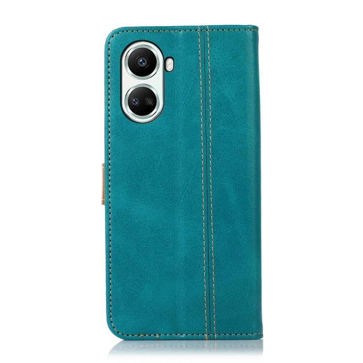 For Huawei nova 10 SE 4G Stitching Thread Calf Texture Leather Phone Case