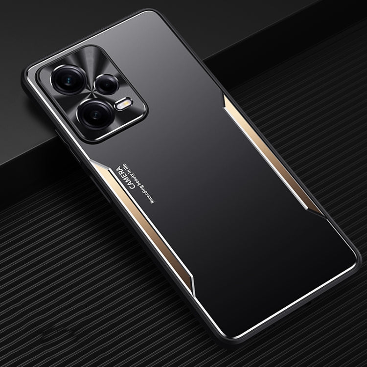 For Xiaomi Redmi Note 12 China Blade Series TPU + Titanium Alloy Phone Case