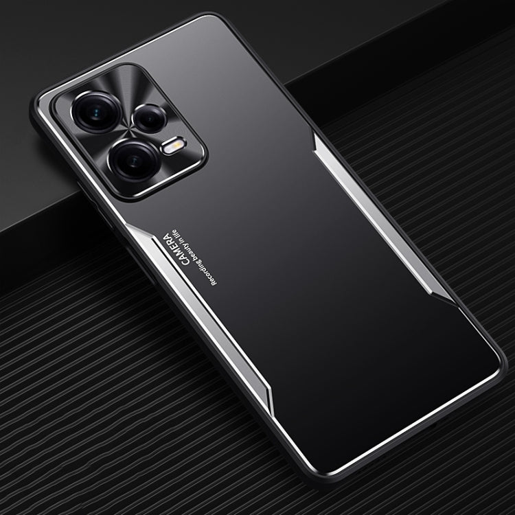 For Xiaomi Redmi Note 12 China Blade Series TPU + Titanium Alloy Phone Case