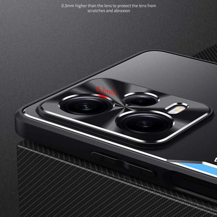 For Xiaomi Redmi Note 12 China Blade Series TPU + Titanium Alloy Phone Case