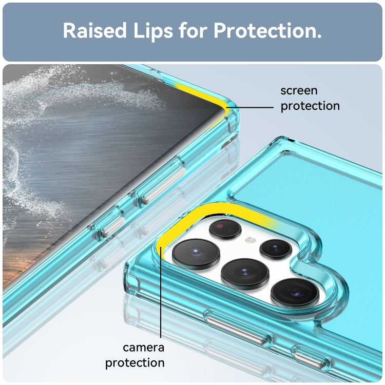For Samsung Galaxy S22 Ultra 5G Candy Series TPU Phone Case