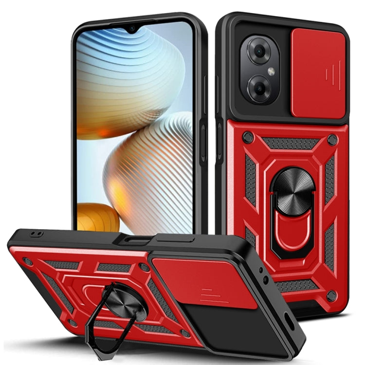 For Xiaomi Poco M4 5G Sliding Camshield Phone Case