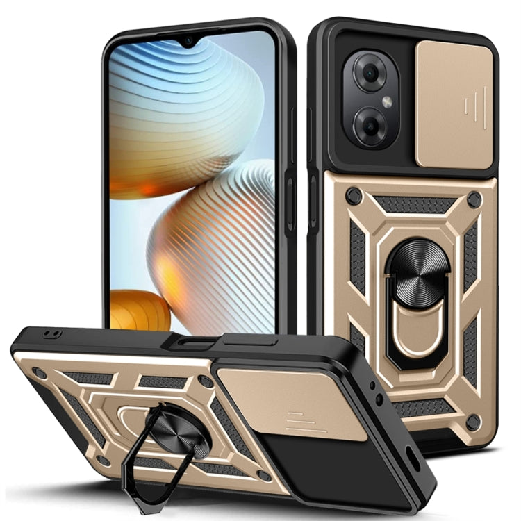 For Xiaomi Poco M4 5G Sliding Camshield Phone Case