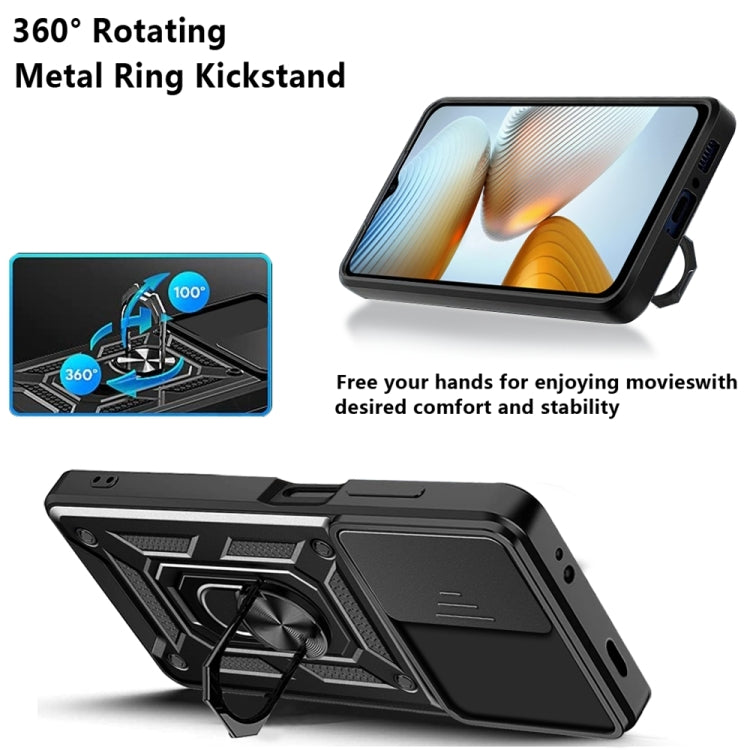 For Xiaomi Poco M4 5G Sliding Camshield Phone Case