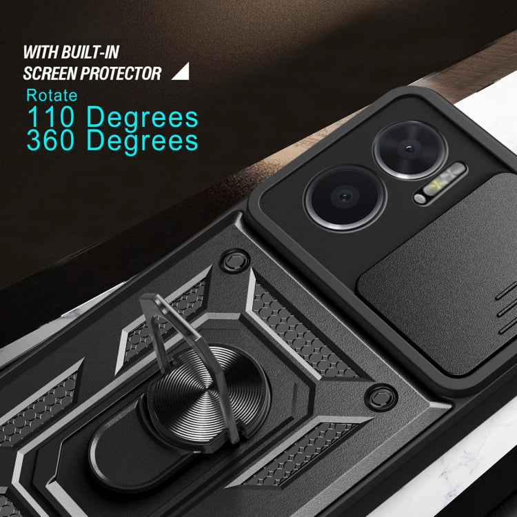For Xiaomi Redmi 10 5G Sliding Camera Design TPU + PC Phone Case
