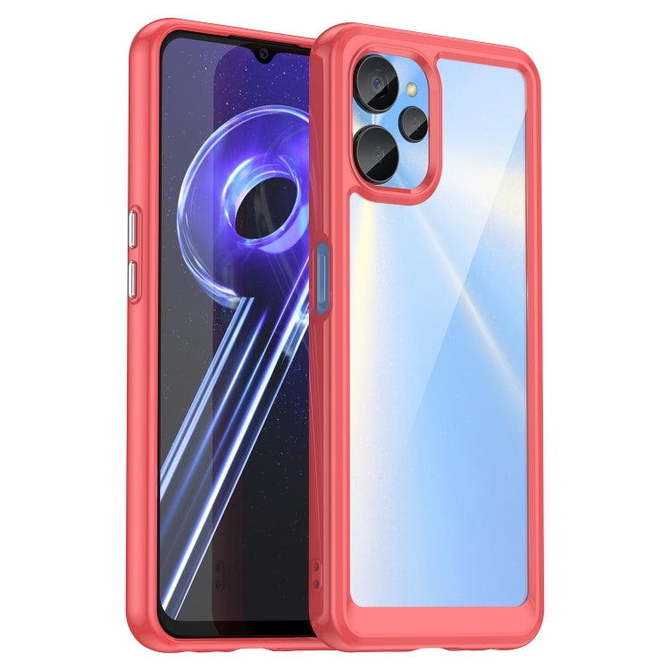 For Realme V20 5G Colorful Series Acrylic + TPU Phone Case