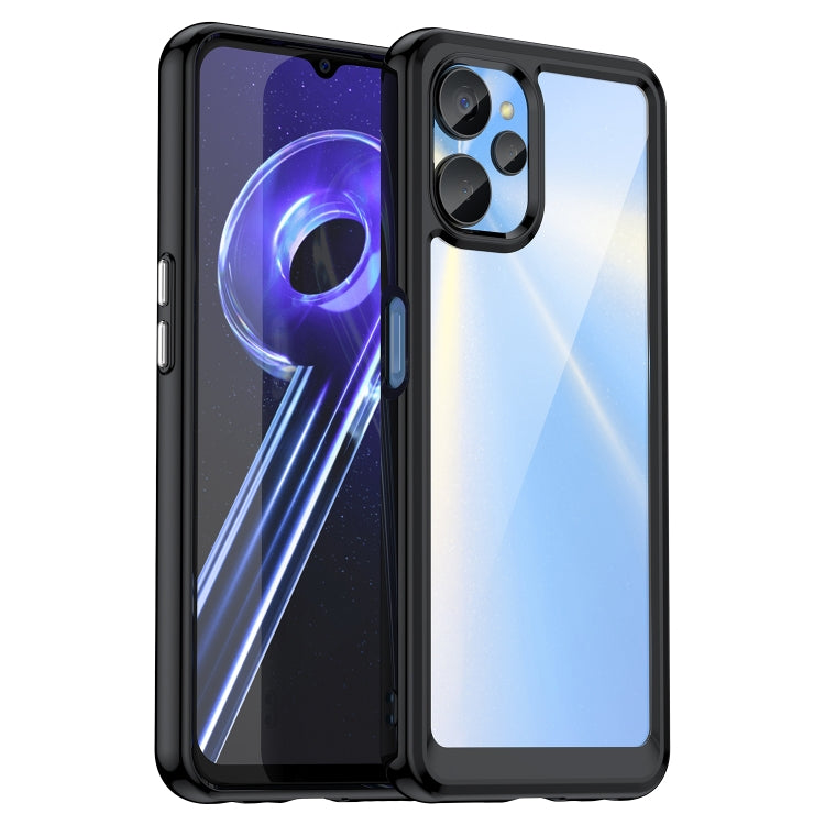 For Realme V20 5G Colorful Series Acrylic + TPU Phone Case