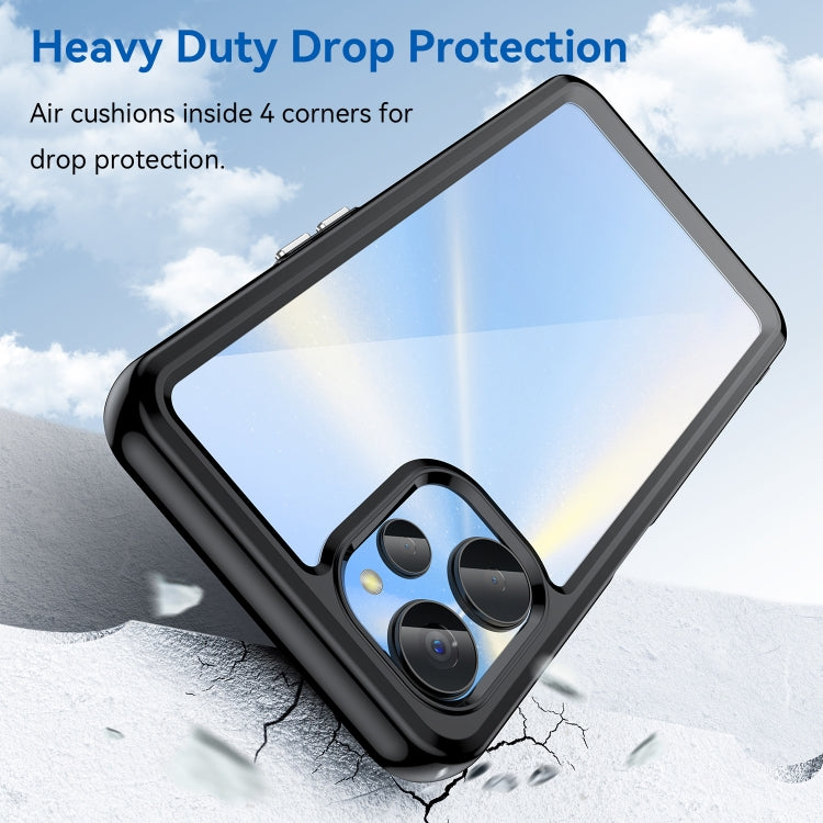 For Realme V20 5G Colorful Series Acrylic + TPU Phone Case