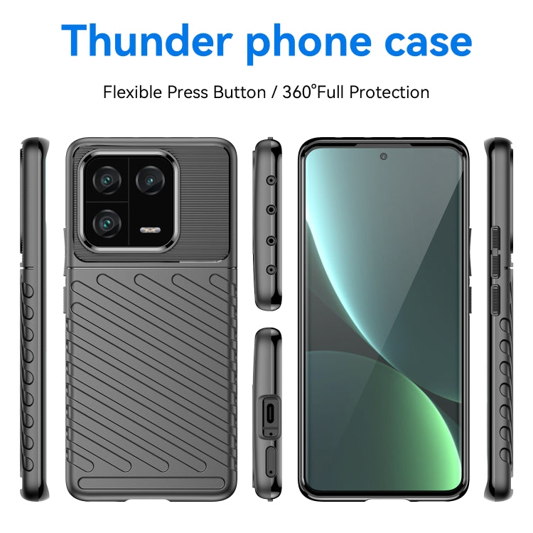 For Xiaomi 13 Pro Thunderbolt Shockproof TPU Protective Soft Phone Case